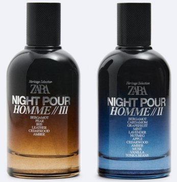 NIGHT POUR HOMME II + III
